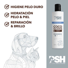 Cargar imagen en el visor de la galería, Champú PSH Coco Gloss - Manto duro 300ml