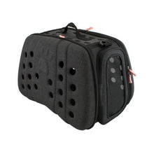 Cargar imagen en el visor de la galería, BOLSO CON VENTANA GRIS 43x30x33cm