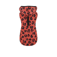 Cargar imagen en el visor de la galería, Chaqueta con capucha Red Leopard