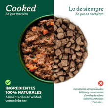 Cargar imagen en el visor de la galería, WB Comida Cocinada Pato para perro 400g