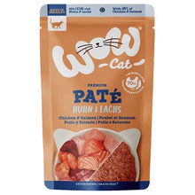 Cargar imagen en el visor de la galería, Wow Cat Snack Creamy Multipack pollo, vacuno y pavo y pollo y salmón