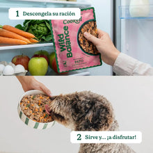 Cargar imagen en el visor de la galería, WB Comida Cocinada Pato para perro 400g