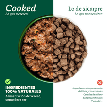 Cargar imagen en el visor de la galería, WB Comida Cocinada Ternera para perro 400g