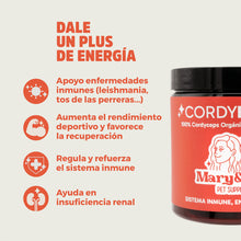 Cargar imagen en el visor de la galería, Mary&Trufa CordyPower 75 gr. Refuerza y regula el sistema inmune. Aporta vitalidad y energía.