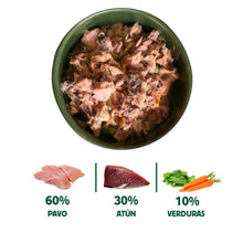 Cargar imagen en el visor de la galería, Wb Lata de Atún y Pavo para perros 400g - Filosofía BARF