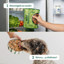 Cargar imagen en el visor de la galería, WB Comida Cocinada Ternera para perro 400g