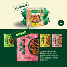 Cargar imagen en el visor de la galería, WB Comida Cocinada Pato para perro 400g