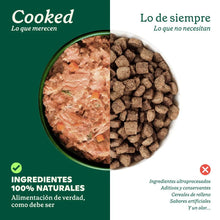 Cargar imagen en el visor de la galería, WB Comida Cocinada Salmón para perro 400g