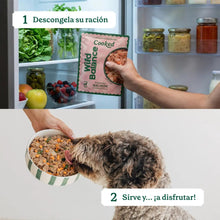 Cargar imagen en el visor de la galería, WB Comida Cocinada Salmón para perro 400g