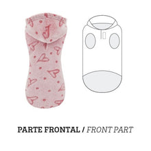 Cargar imagen en el visor de la galería, Sudadera con capucha Amour Rosa