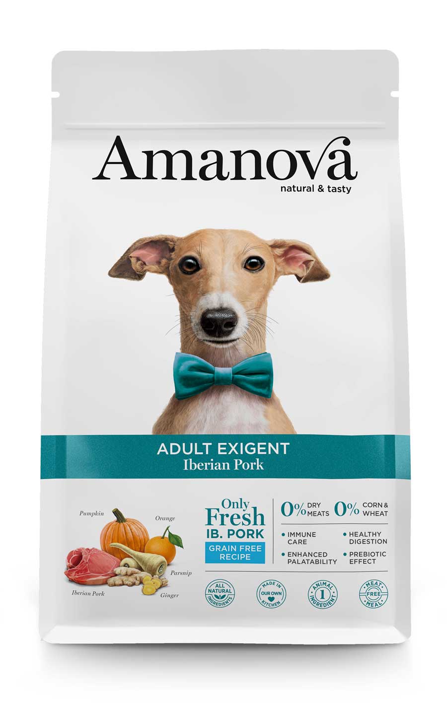 Amanova Adult Exigent Iberian Pork 10Kg