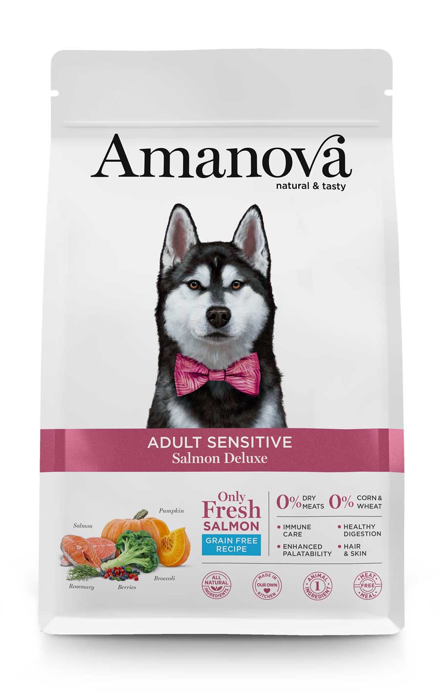 Amanova Adult Sensitive Salmon 10Kg