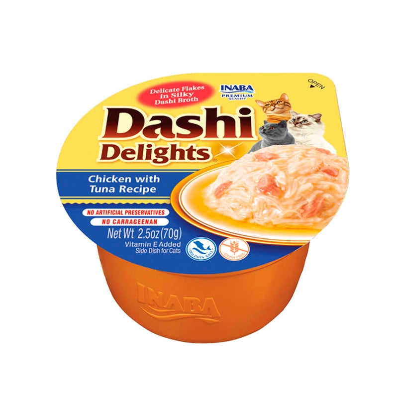 Churu Dashi Cat Deligth Pollo con atún 70g