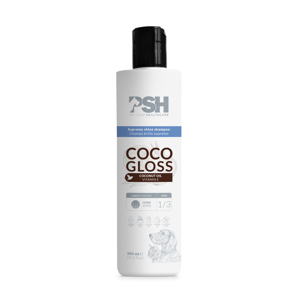 Champú PSH Coco Gloss - Manto duro 300ml