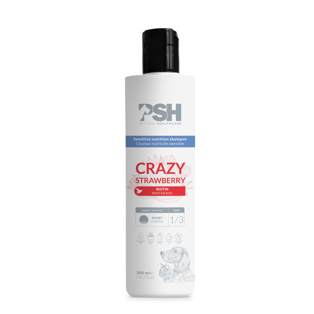 Champú PSH Crazy Strawberry - Manto corto 300ml