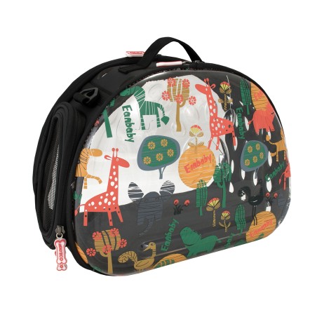 BOLSO TRANSPARENTE PLEGABLE JUNGLE