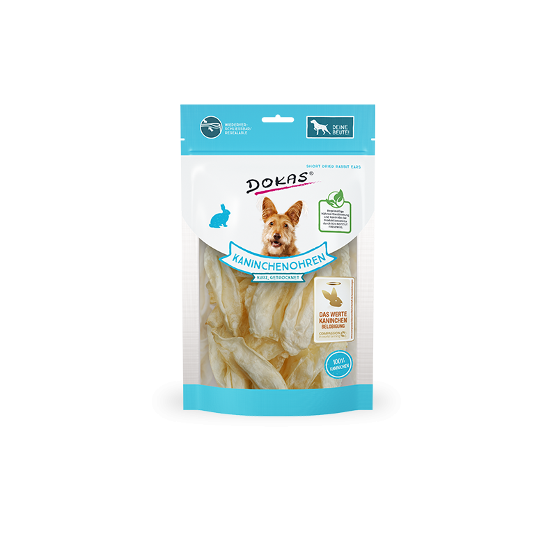 Orejas de conejo sin pelo 100g