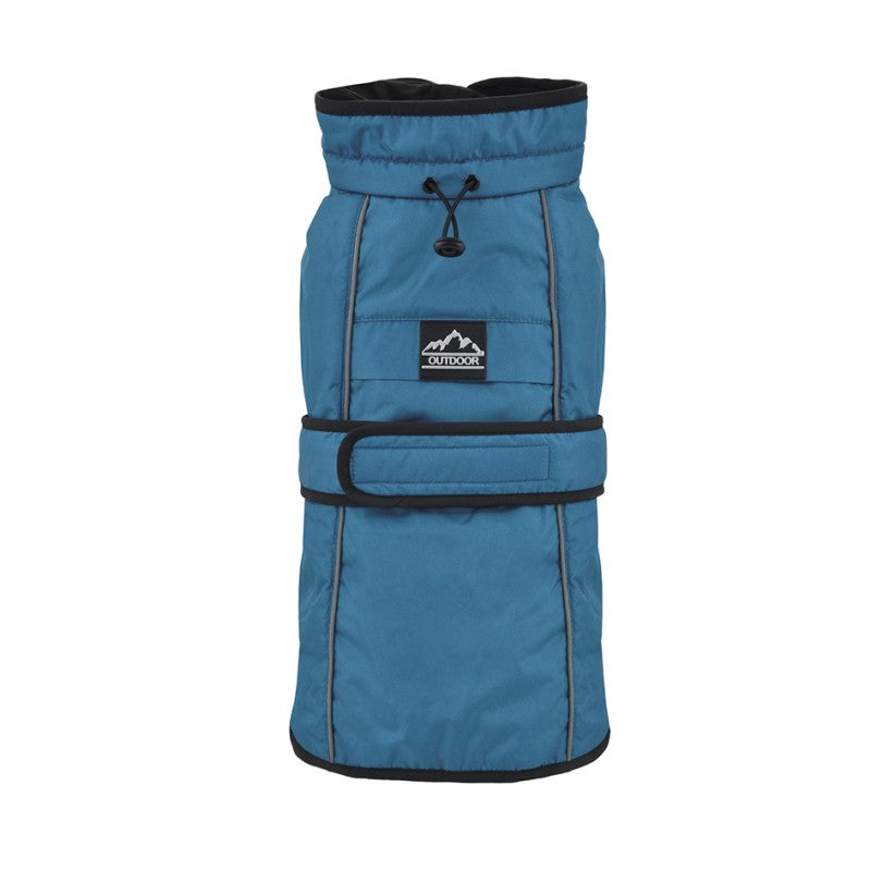 Impermeable con Forro Polar Tormenta Perfecta sin patas Azul