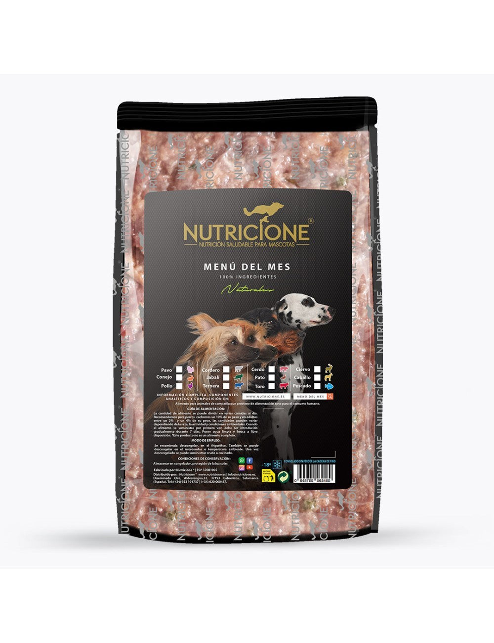 Nutricione Menú del Mes 1Kg