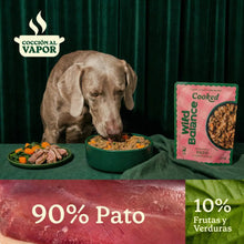 Cargar imagen en el visor de la galería, WB Comida Cocinada Pato para perro 400g
