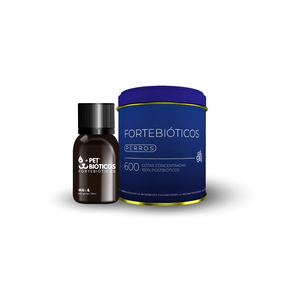 FORTEBIÓTICOS Perro/Gato 600 gotas (30 ml)