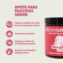 Cargar imagen en el visor de la galería, Mary&amp;Trufa Reishi Longevity 75 g. Regula y Refuerza el Sistema Inmune. Apoyo mascotas senior.
