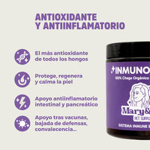 Cargar imagen en el visor de la galería, Mary&amp;Trufa InmunoChaga 75 G. Inmunomodulador y antioxidante. Salud de articulaciones, piel y digestión
