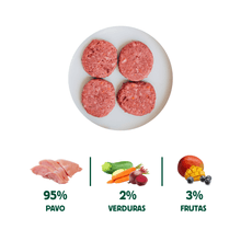 Cargar imagen en el visor de la galería, WB Menú Navidad de Pavo para gatos 1Kg
