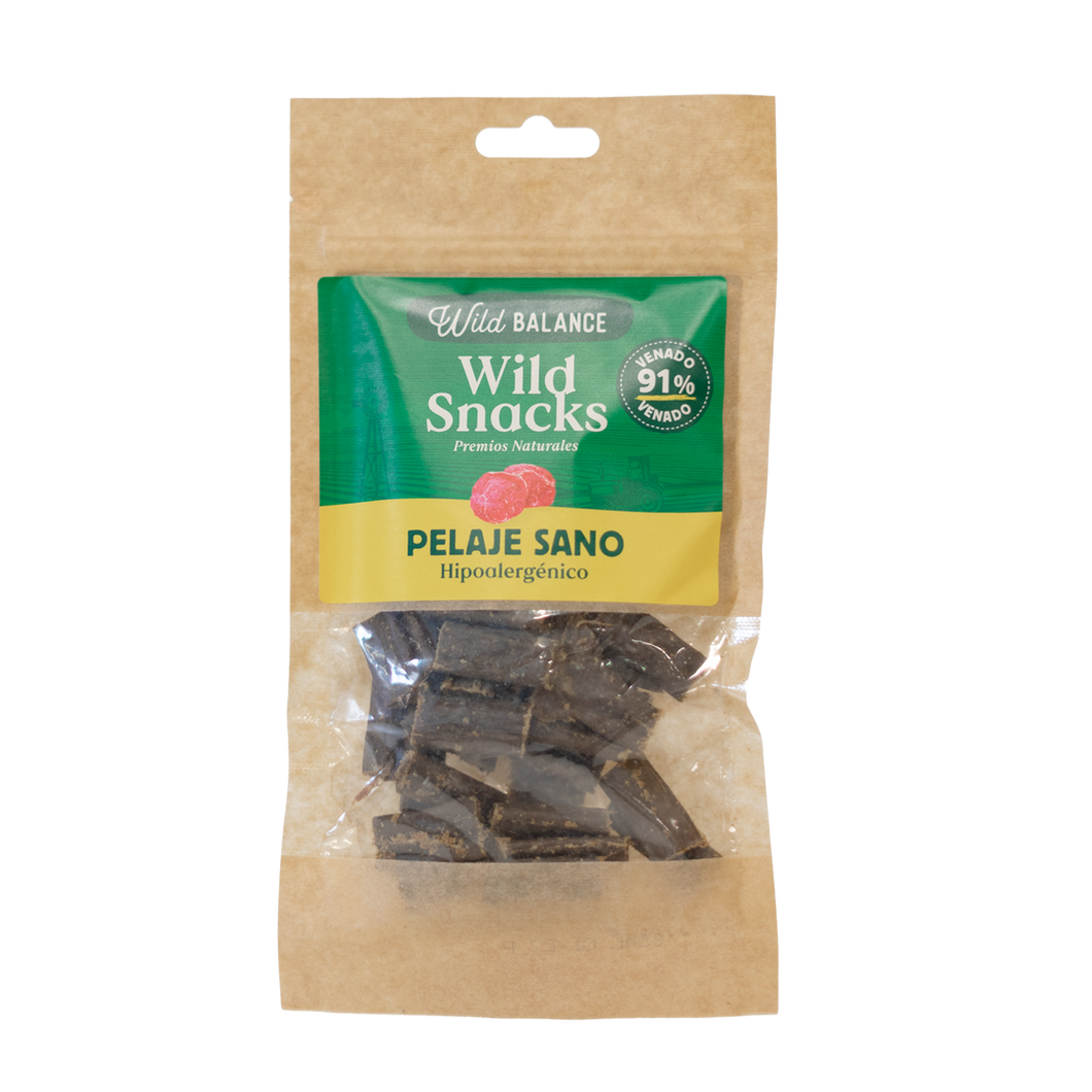 Wild Snacks Pelaje Sano