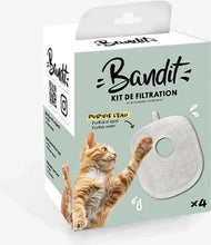 Cargar imagen en el visor de la galería, Filtros para fuente de agua  con cable perros/gatos bandit
