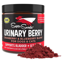 Cargar imagen en el visor de la galería, Super Snouts Urinary Berry 75 gr. Ayuda al Tracto Urinario. Antioxidante Natural. Vitamina C.
