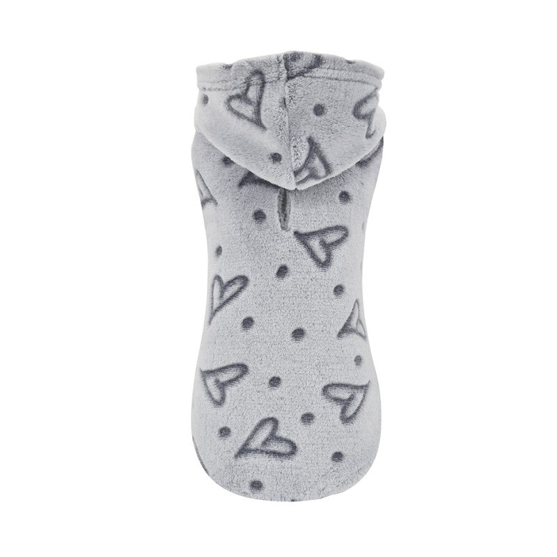 Sudadera con capucha Amour Gris