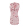 Sudadera con capucha Amour Rosa