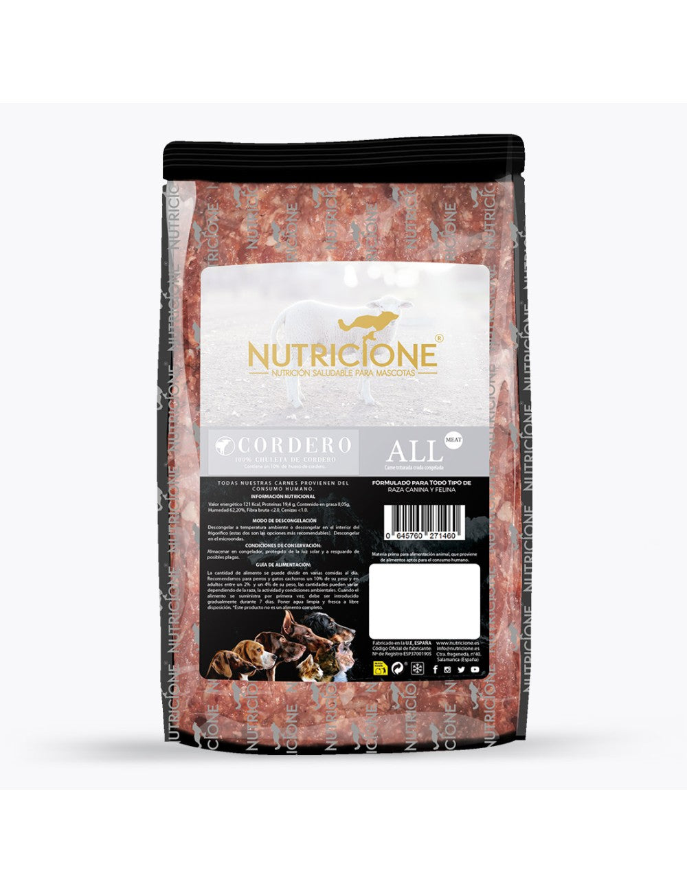 Nutricione All Meat Cordero 1Kg