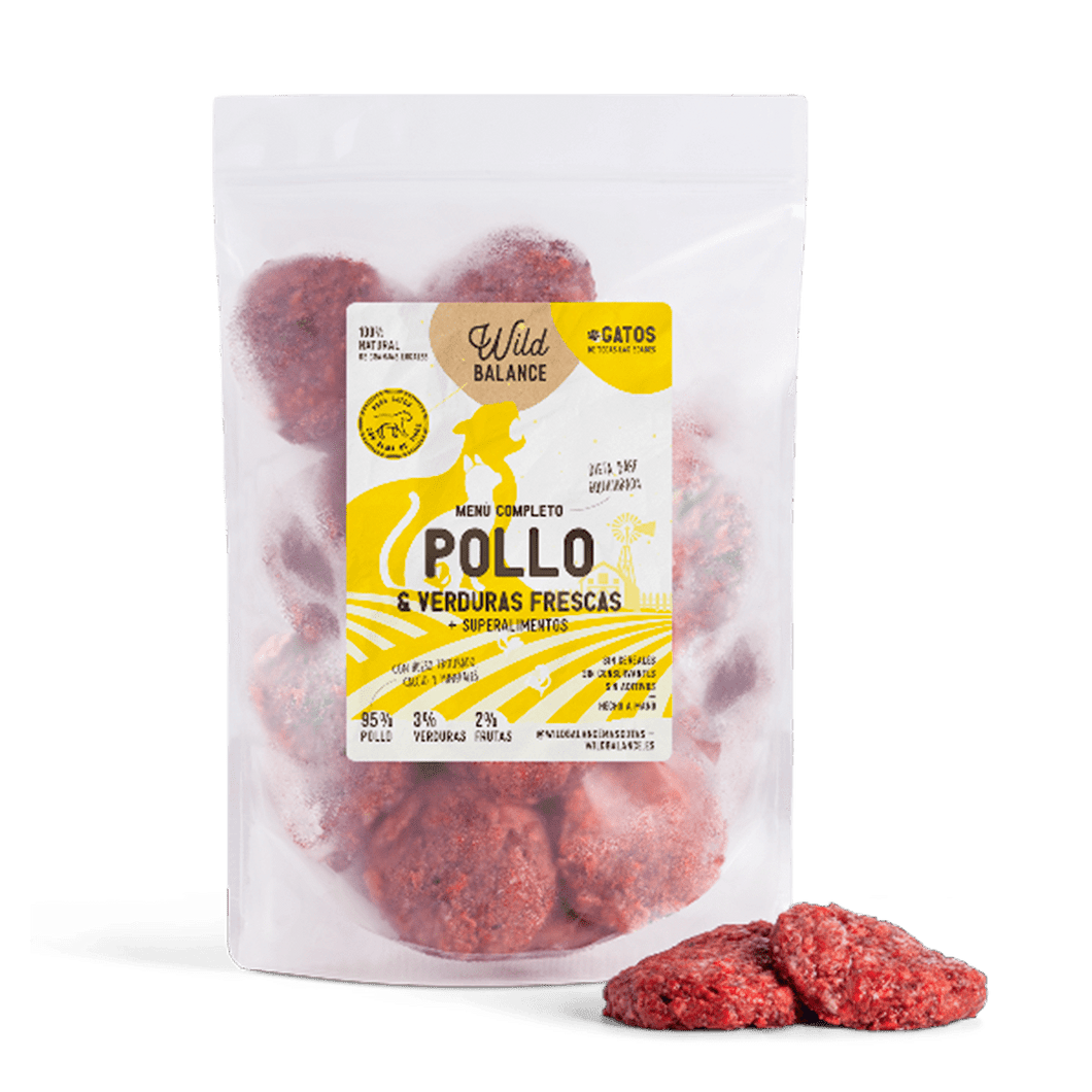 WB Menú Pollo para gatos 1Kg