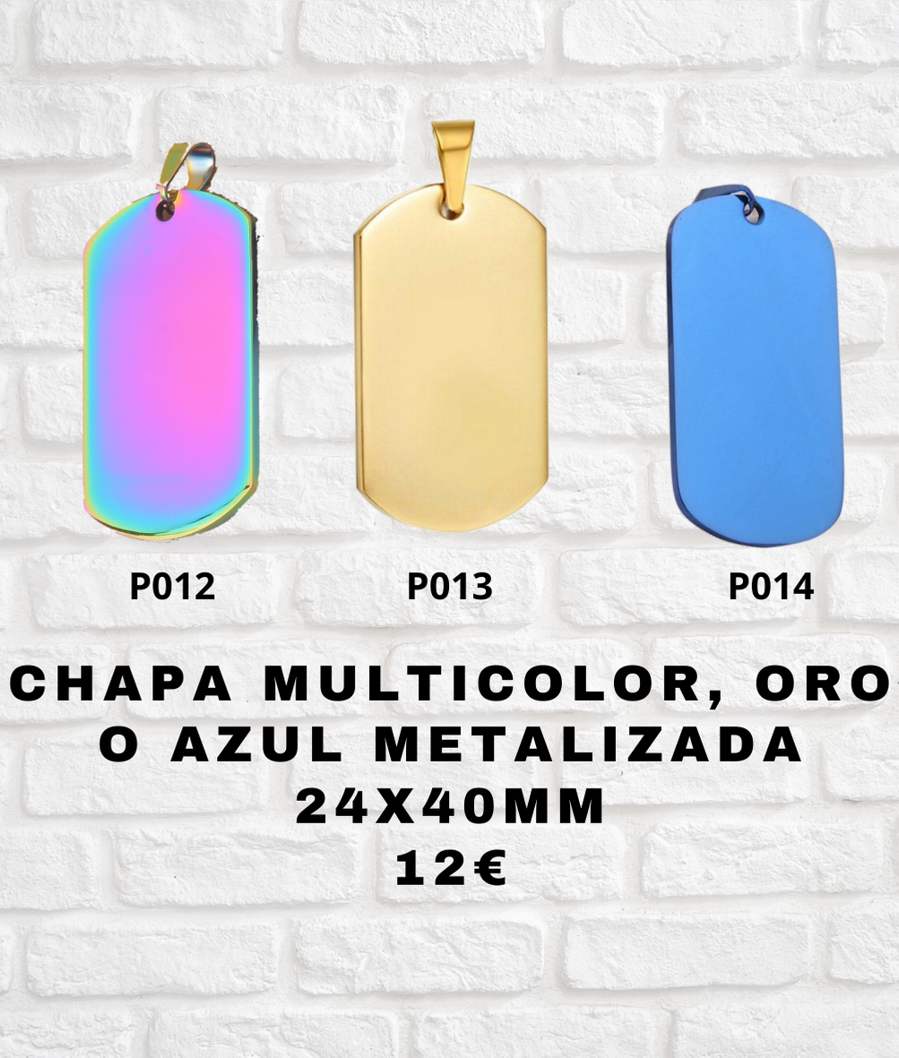Placa metalizada